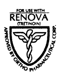 FOR USE WITH RENOVA (TRETINOIN) APPROVED BY ORTHO PHARMACEUTICAL CORP. logo