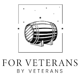 FOR VETERANS BY VETERANS logo