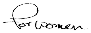 FOR WOMEN logo