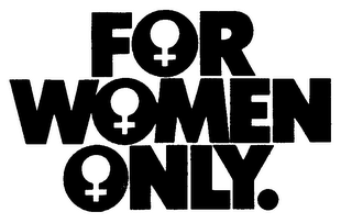 FOR WOMEN ONLY logo