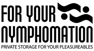 FOR YOUR NYMPHOMATION PRIVATE STORAGE FOR YOUR PLEASURABLES logo