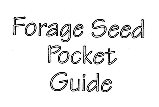 FORAGE SEED POCKET GUIDE logo