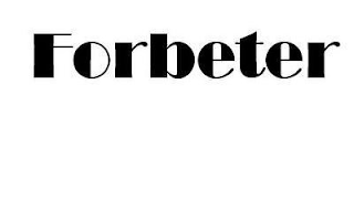 FORBETER logo