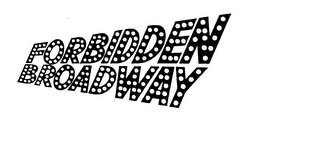 FORBIDDEN BROADWAY logo