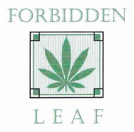 FORBIDDEN LEAF logo