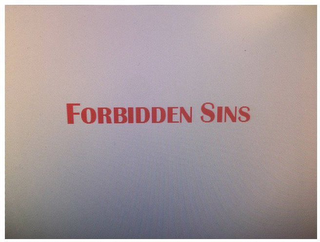 FORBIDDEN SINS logo