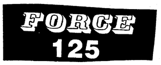 FORCE 125 logo
