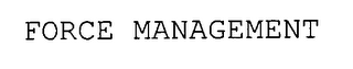 FORCE MANAGEMENT logo