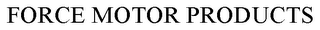 FORCE MOTOR PRODUCTS logo