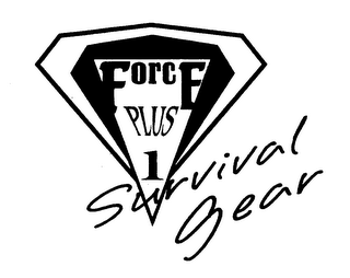FORCE PLUS 1 SURVIVAL GEAR logo