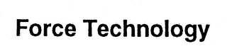 FORCE TECHNOLOGY logo