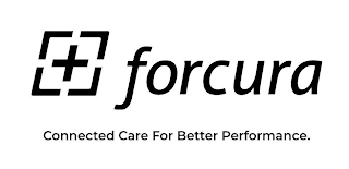 FORCURA CONNECTED CARE FOR BETTER PERFORMANCE. logo