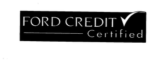 FORD CREDIT CERTIFIED logo