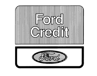 FORD CREDIT FORD logo