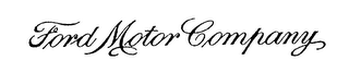 FORD MOTOR COMPANY logo