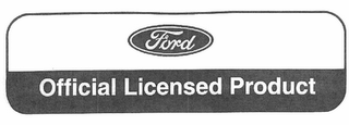 FORD OFFICIAL LICENSED PRODUCT logo