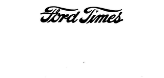 FORD TIMES logo