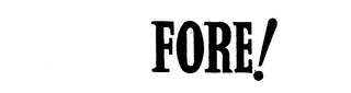 FORE! logo