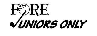 FORE JUNIORS ONLY logo