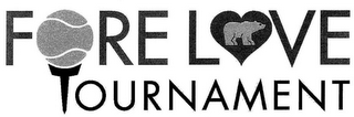 FORE LOVE TOURNAMENT logo