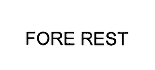 FORE REST logo