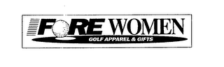 FORE WOMEN GOLF APPAREL & GIFTS logo