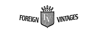 FOREIGN VINTAGES FV logo