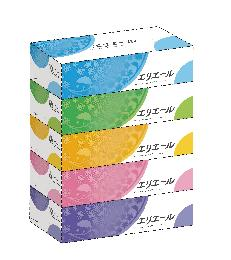 FOREIGN WORDING, ELLEAIR, "ELLEAIR WHITE" MADE WITH 100% PURE PULP. logo