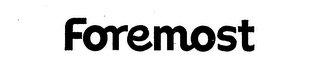FOREMOST logo
