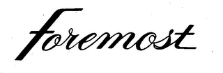 FOREMOST logo