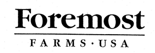 FOREMOST FARMS USA logo