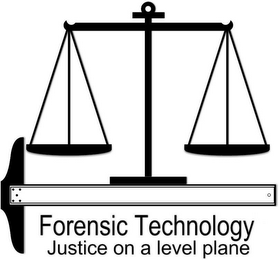 FORENSIC TECHNOLOGY JUSTICE ON A LEVEL PLANE logo