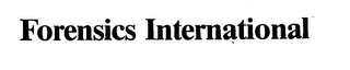 FORENSICS INTERNATIONAL logo