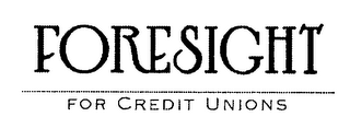 FORESIGHT FOR CREDIT UNIONS logo
