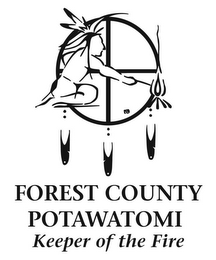 FOREST COUNTY POTAWATOMI KEEPER OF THE FIRE logo