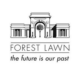 FOREST LAWN THE FUTURE IS OUR PAST logo