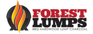 FOREST LUMPS BBQ HARDWOOD LUMP CHARCOAL logo