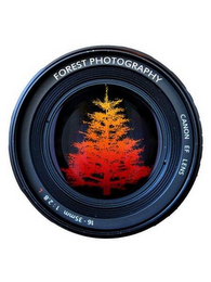 FOREST PHOTOGRAPHY CANON EF LENS 16 - 35MM 1 : 2.8 L logo