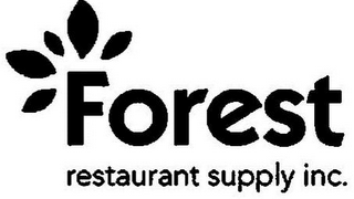 FOREST RESTAURANT SUPPLY INC. logo