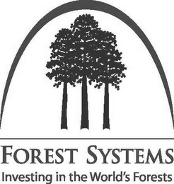 FOREST SYSTEMS INVESTING IN THE WORLD'S FORESTS logo