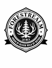 FORESTREALM 3187 URBAN BY DESIGN 3187 WILD BY NATURE logo