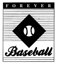"FOREVER BASEBALL" FOREVER BASEBALL logo