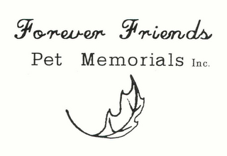 FOREVER FRIENDS PET MEMORIALS, INC. logo