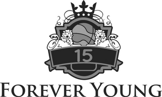 FOREVER YOUNG 15 logo