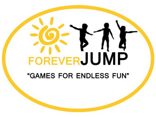 FOREVERJUMP "GAMES FOR ENDLESS FUN" logo