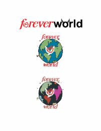 FOREVERWORLD FOREVER WORLD FOREVER WORLD logo