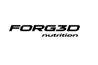 FORG3D NUTRITION logo