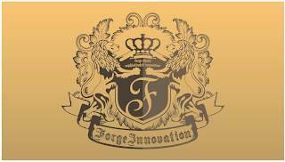 FORGE AHEAD SOPHISTICATED INNOVATION; FORGE INNOVATION F logo