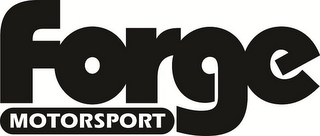 FORGE MOTORSPORT logo