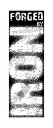 FORGED BY IRON logo